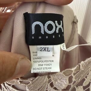 NOX Cocktail /Evening/ Mother of Bride Dress, Size 2X